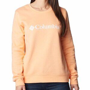 Columbia Trek Logo Graphic Cotton Long Sleeve Sweatshirt SZ M